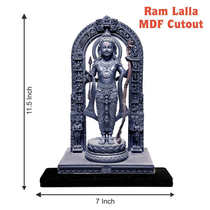 Ram Lalla Statue in Ayodhya Mandir (3D)